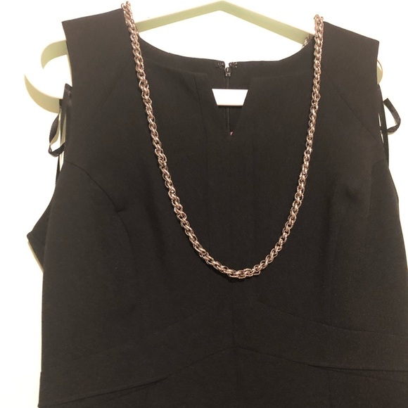 Atmosphere sleeveless Office Dress size 8 black - Picture 2 of 9